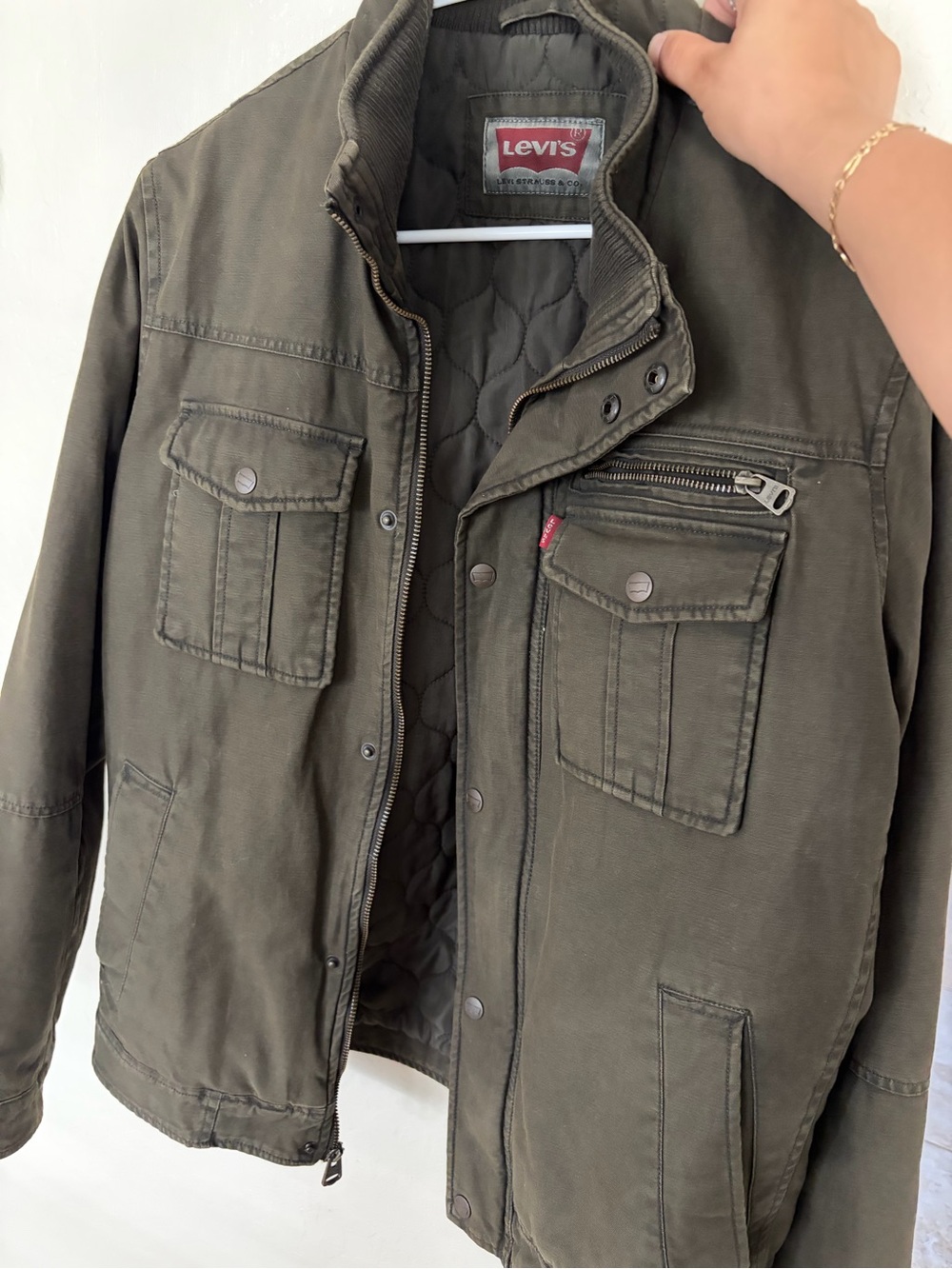 Levi's Men's Olive Jacket